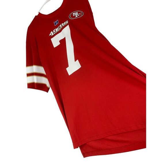 Kaepernick San Francisco 49ers NFL Team Apparel Red Jersey XL RT10285 GUC - Picture 7 of 9